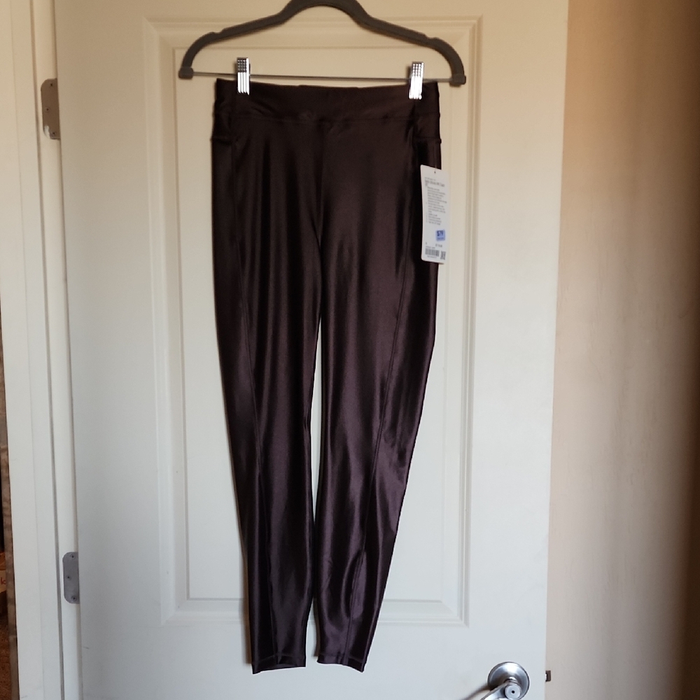 Lululemon Satin Shine Esprrsso Brown Tight Legging 6 25" Women's